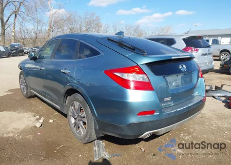 2013 Honda Crosstour Ex-L V6 from USA, damaged, VIN 5J6TF2H58DL001063